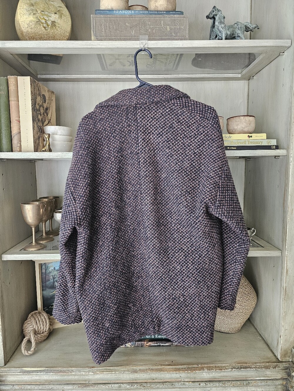 VTG Obey Wool Heritage Textured Old Money Blazer / Coat - Picture 13 of 13